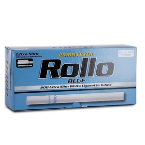 Boite de 200 tubes Rollo Blue Ultra Slim